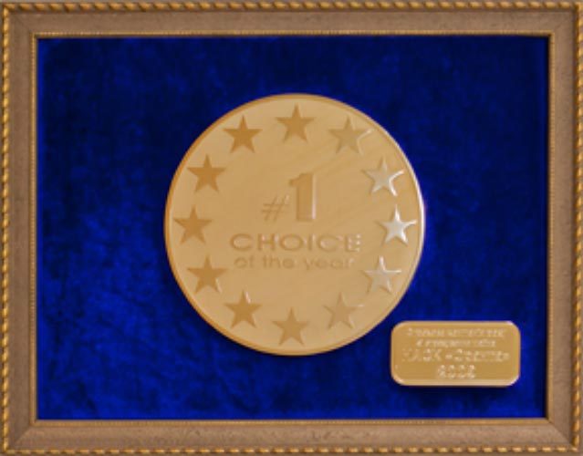 2009 Медаль «Вибір року»
