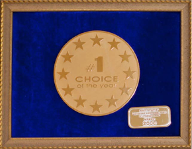 2008 Медаль «Выбор года»